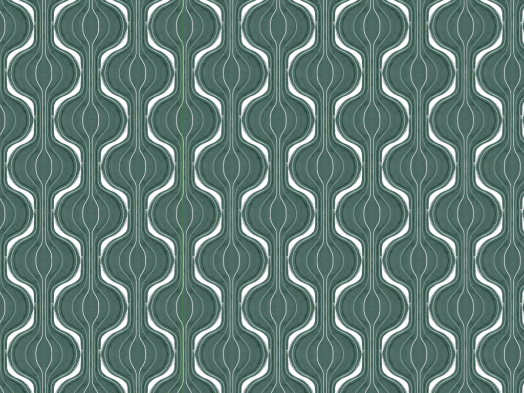 Emerald Echo Wallpaper