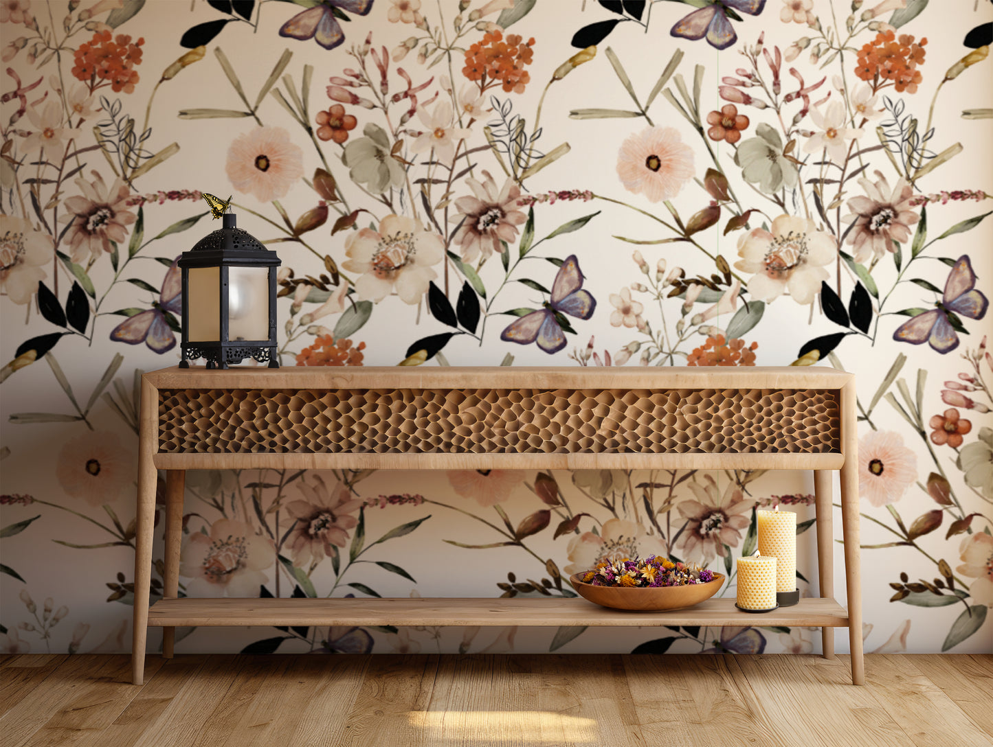 Enchanted Flora Wallpaper