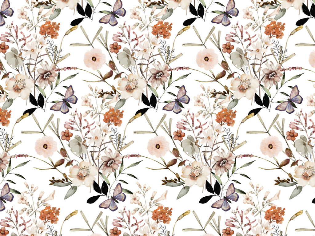 Enchanted Flora Wallpaper