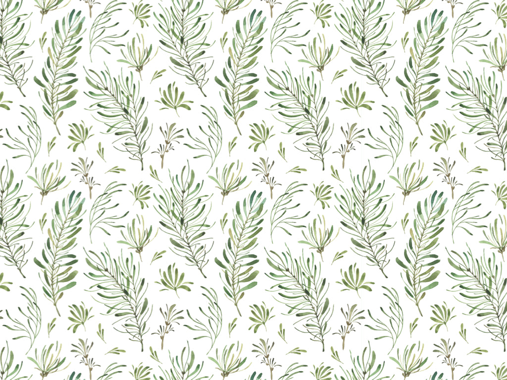 Flora and Ferns Wallpaper