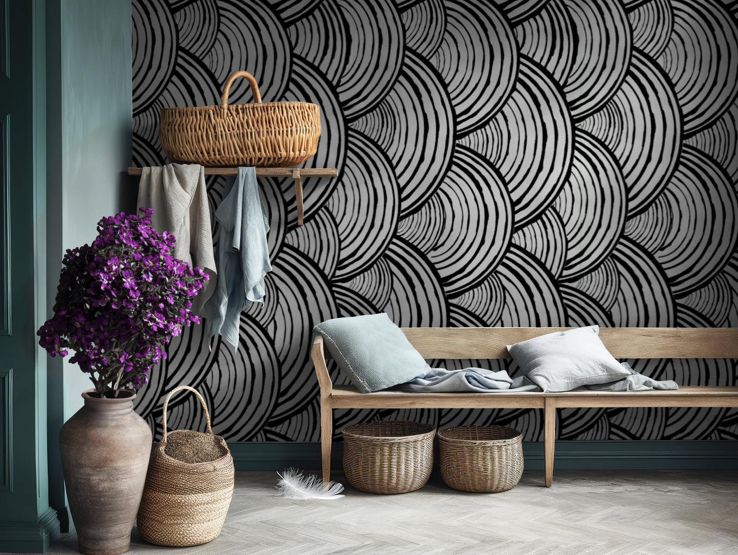 Sculpted Shadows Wallpaper