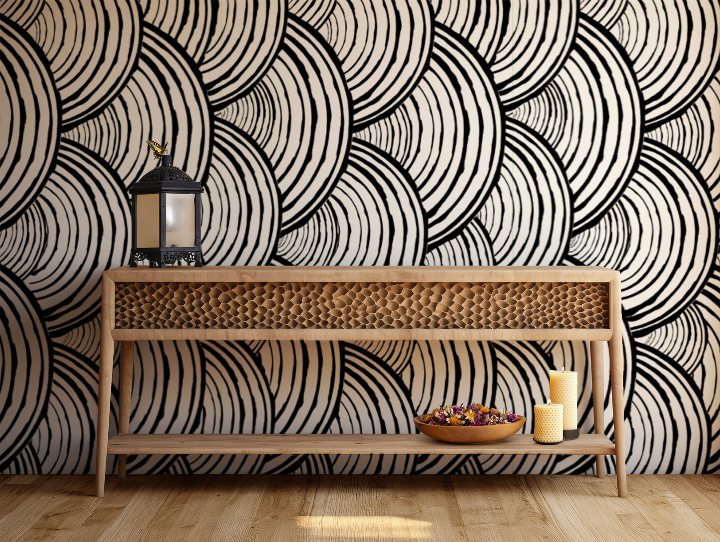 Sculpted Shadows Wallpaper