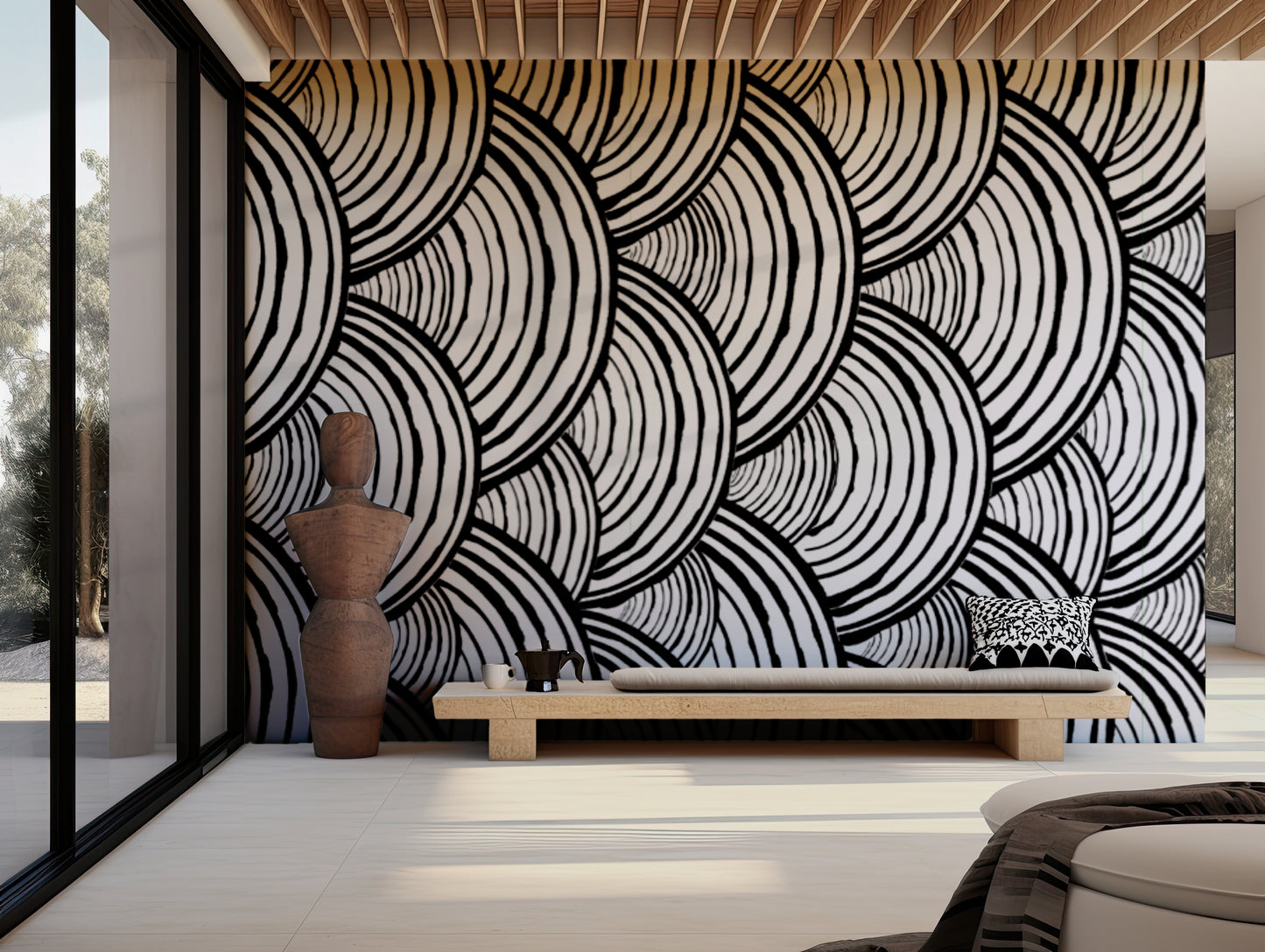 Sculpted Shadows Wallpaper