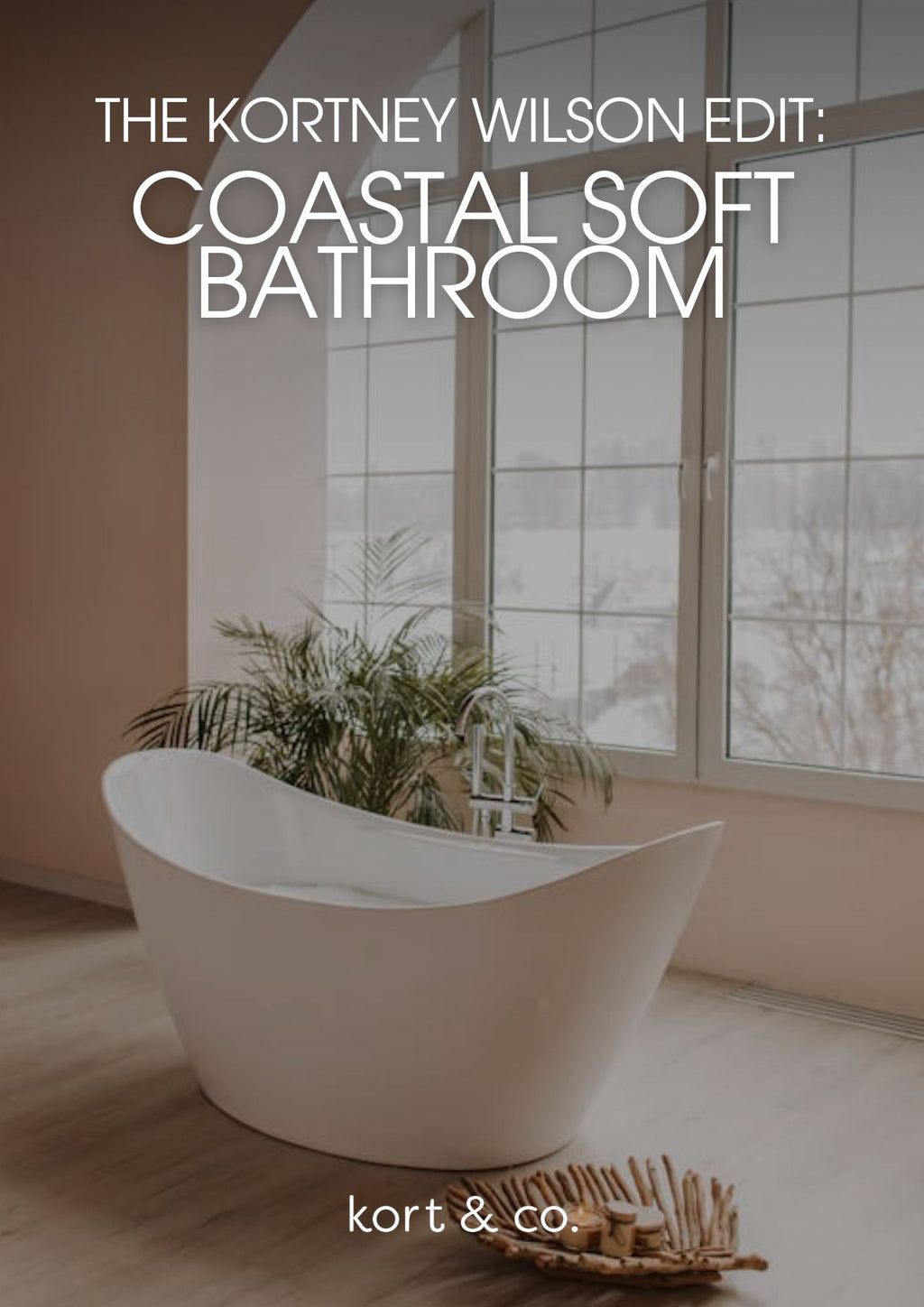 Coastal Soft Bathroom Design Guide (Digital PDF)