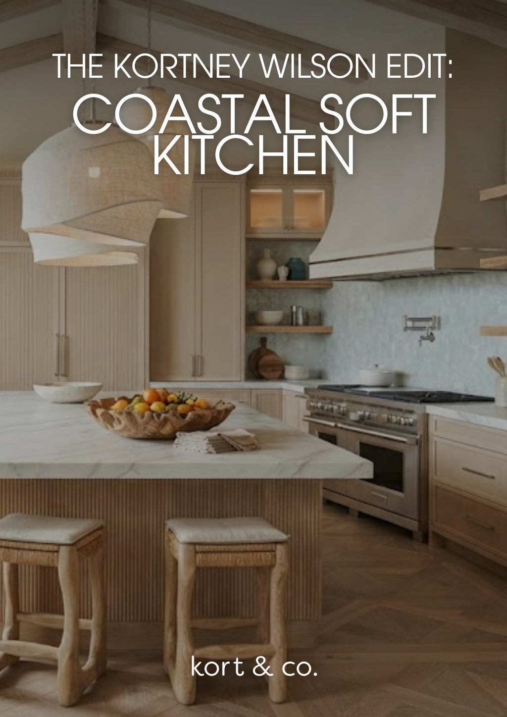 Coastal Soft Kitchen Design Guide (Digital PDF)