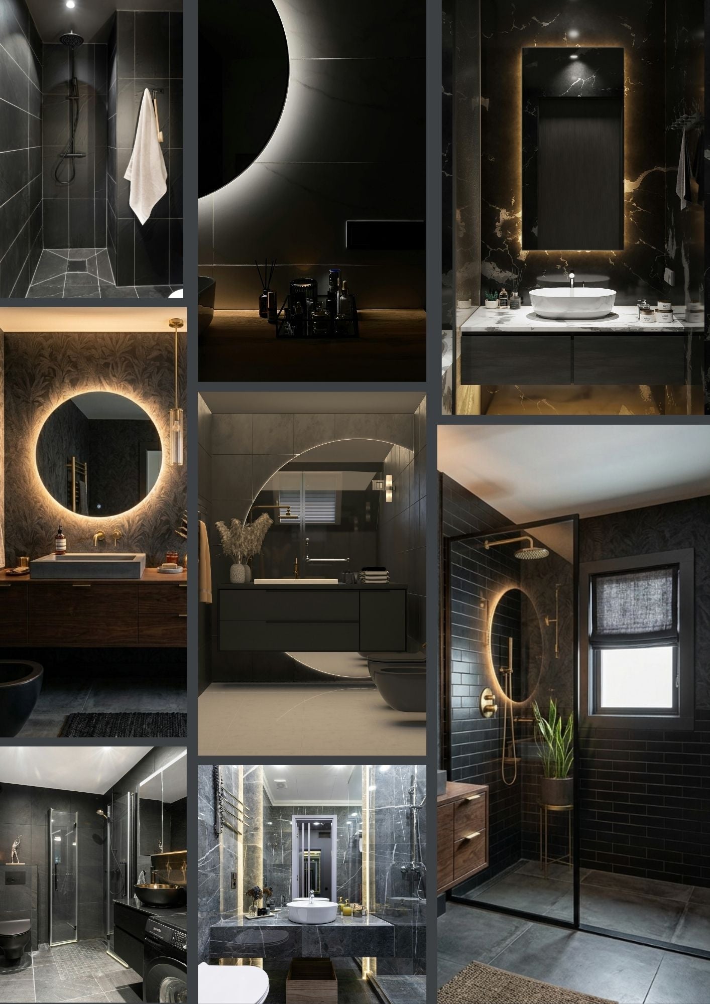 Moody Contemporary Bathroom Design Guide (Digital PDF)