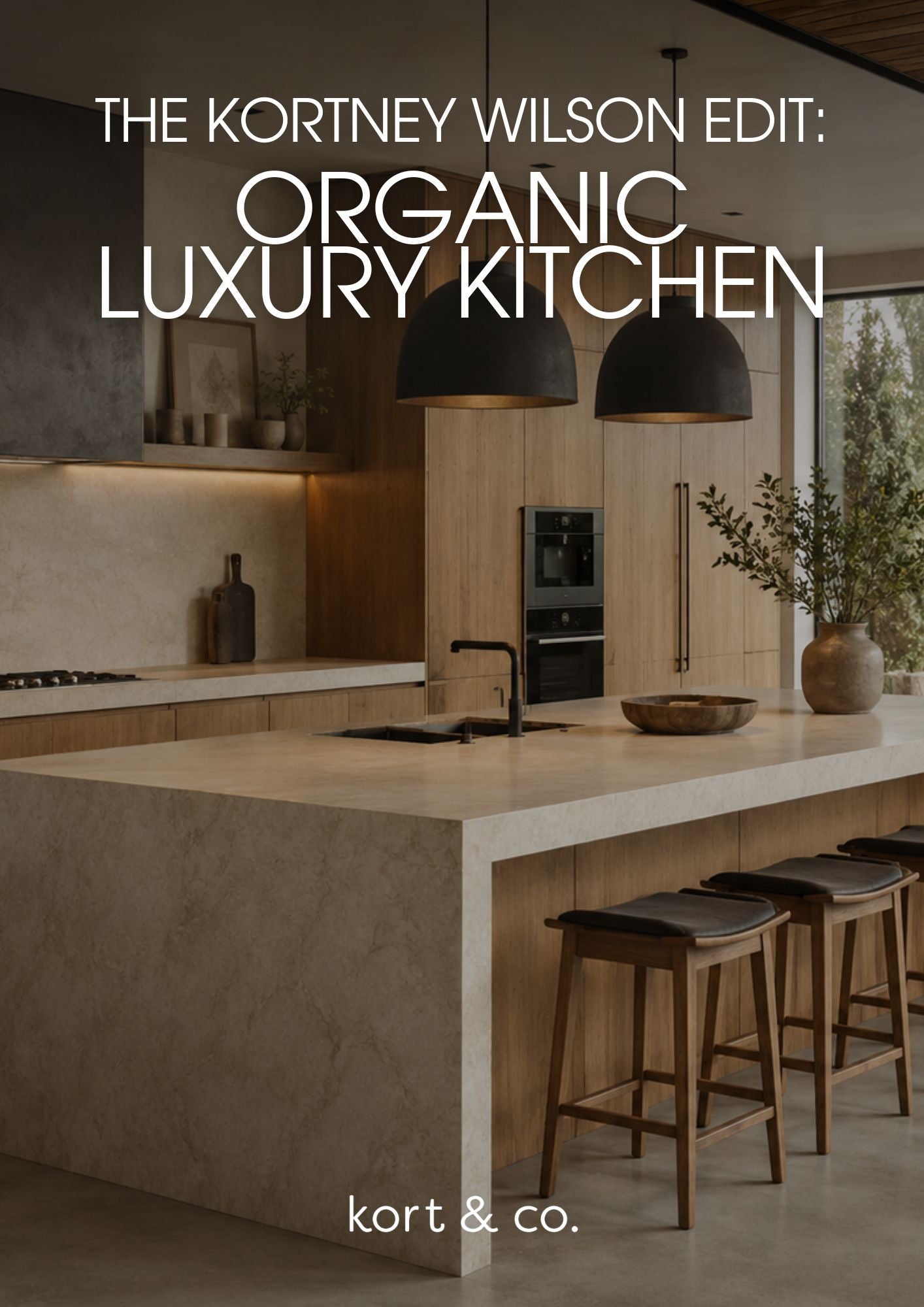 Organic Luxury Kitchen Design Guide (Digital PDF)