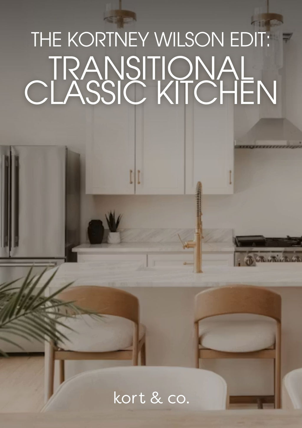 Transitional Classic Kitchen Design Guide (Digital PDF)