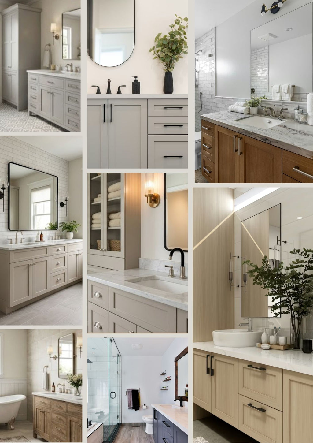 Transitional Classic Bathroom Design Guide (Digital PDF)